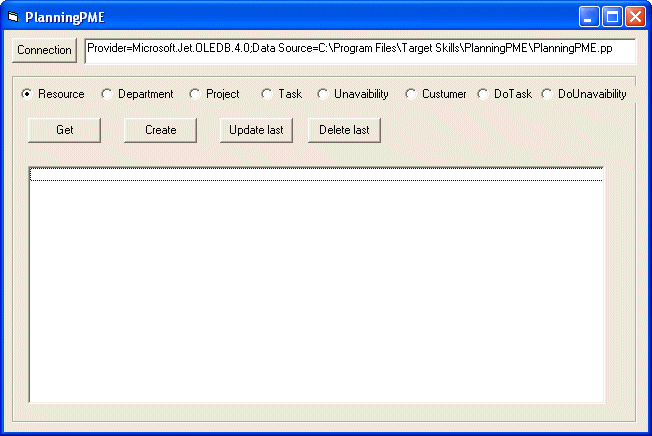 Object Model PlanningPME Integrao