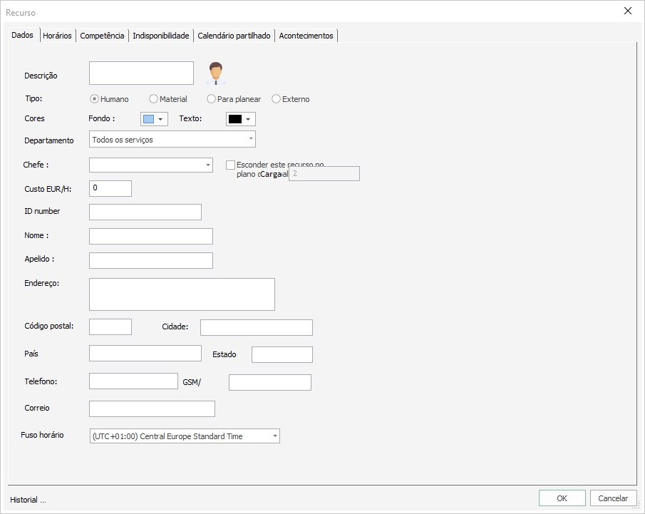 Personalize os seus recursos